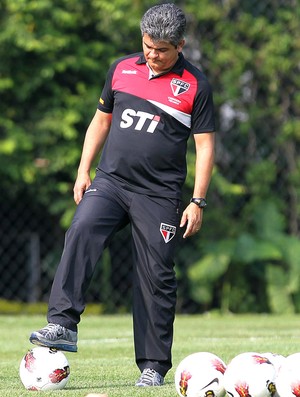 Ney Franco, treino do São Paulo (Foto: Vipcomm)