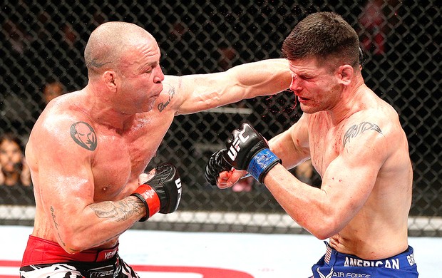 Wanderlei Silva vence luta do UFC contra Brian Stann (Foto: Getty Images)