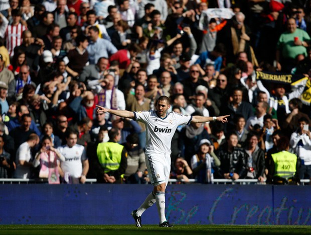 benzema real madrid gol barcelona (Foto: Agência Reuters)