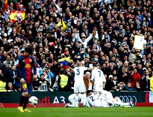 sergio ramos real madrid gol Barcelona (Foto: Agência Reuters)