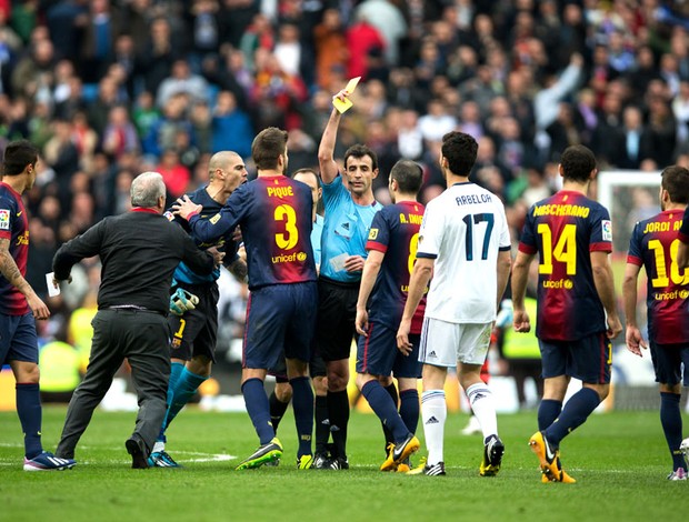 árbitro miguel perez laza real madri e Barcelona (Foto: Agência Getty Images)