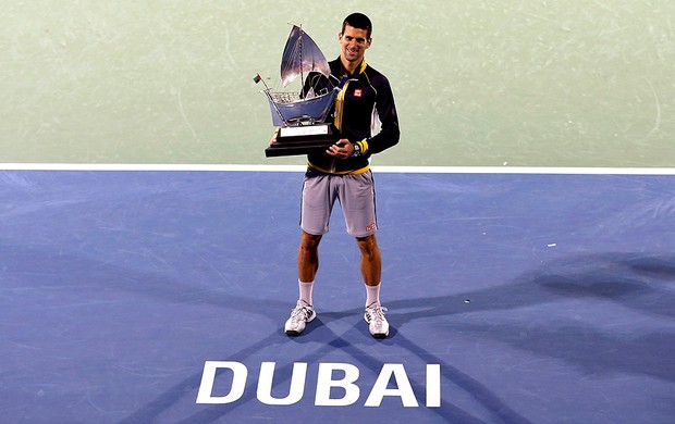 tênis djokovic atp de dubai (Foto: Agência Reuters)