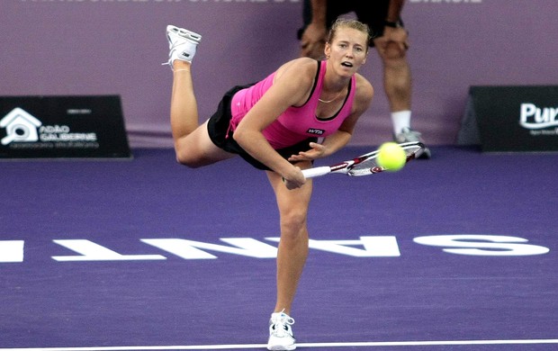 Puchkova vence Venus no WTA Brasil (Foto: Cristiano Andujar / Foto Arena)