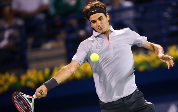 tênis roger federer atp de dubai (Foto: Agência AFP)