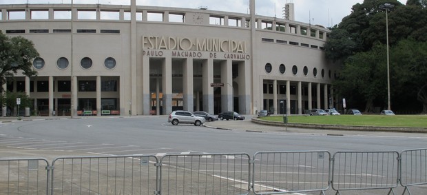 Pacaembu isolamento  (Foto: Carlos Augusto Ferrari)