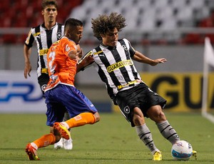 Jefinho e Márcio Azevedo, Botafogo x Duque de Caxias (Foto: Wagner Meier/AGIF)