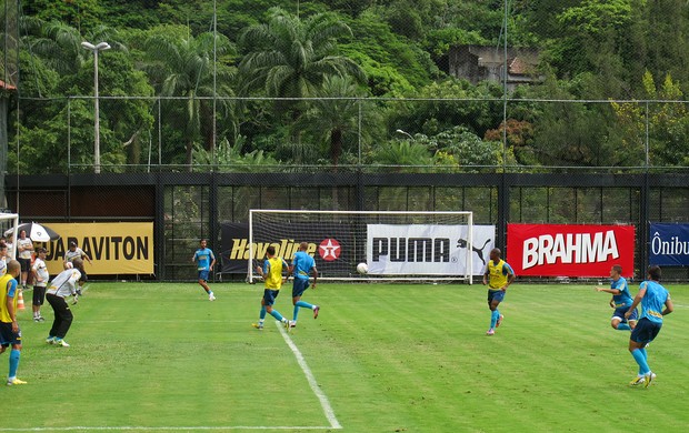 jogadores botafogo treino (Foto: Fred Huber )