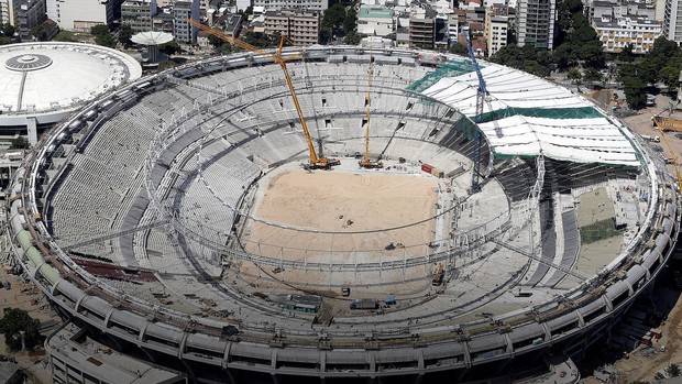 obras estádio maracanã  (Foto: Reuters)