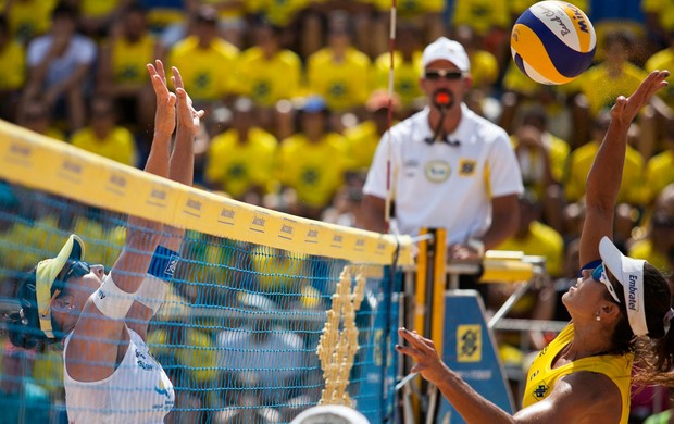 maria elisa agatha volei de praia (Foto: Daniel Fonseca/CBV)