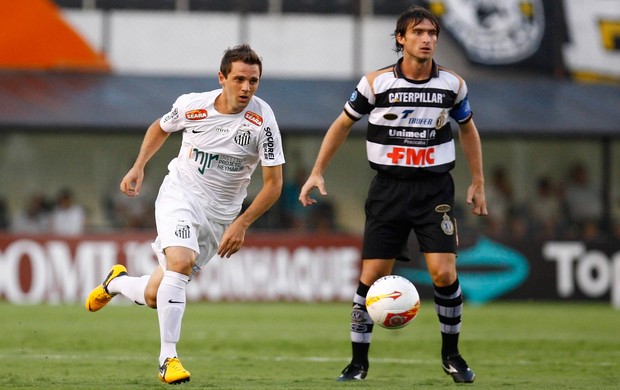 Montillo, Santos x XV de Piracicaba (Foto: Ricardo Saibun/Agência Estado)