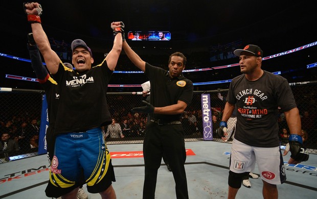 Lyoto Machida x Dan Henderson UFC 157 (Foto: Getty Images)