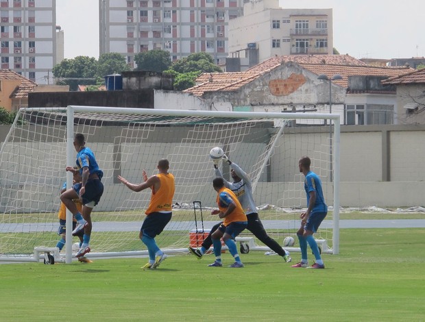 treino botafogo (Foto: Thales Soares  )