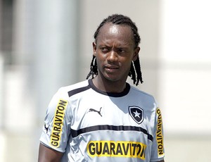 Andrezinho no treino do Botafogo (Foto: Marcos Trisão / Ag. O Globo)