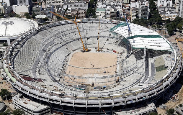 obras estádio maracanã  (Foto: Agência Reuters)