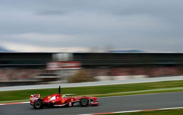 felipe massa formula 1 barcelona (Foto: AP)