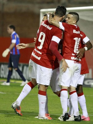 leandro damião forlan dalessandro fred internacional bahia (Foto: Wesley Santos / Agência Estado)