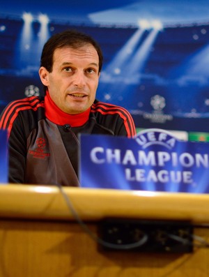 massimiliano Allegri, técnico do Milan (Foto: AFP)