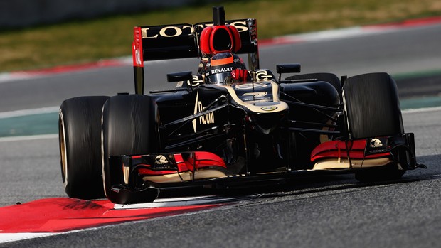 kimi raikkonen lotus testes Jerez de la frontera (Foto: Agência Getty Images)