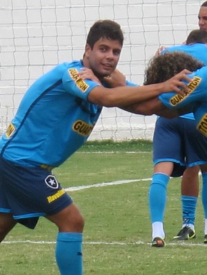 Henrique treino Botafogo (Foto: Thales Soares / Globoesporte.com)