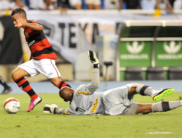 Rodolfo na partida do Flamengo contra o Botafogo (Foto: Alexandre Vidal / Fla Imagem)