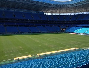 grêmio arena huachipato gramado (Foto: Divulgação)