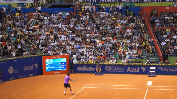 Rafael Nadal tênis Brasil Open (Foto: Alexandre Cossenza)