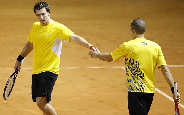 Bruno Soares tênis Alexander Peya Brasil Open (Foto: Marcello Zambrana/Inovafoto)