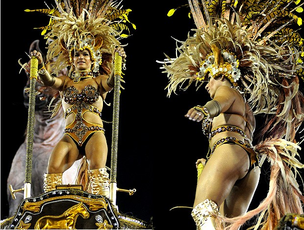 CARNAVAL: jade barbosa desfile  (Foto: André Durão / Globoesporte.com)