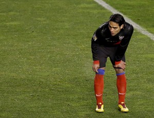 Radamel Falcao atlético de Madrid e rayo vallecano (Foto: Agência EFE)