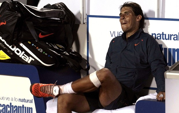 tênis rafael nadal atp viña del mar (Foto: Agência AP)