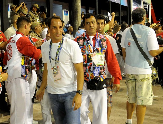 CARNAVAL: Edmundo desfile Salgueiro (Foto: André Durão / Globoesporte.com)