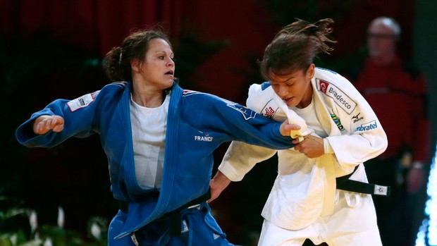 sarah menezes judô frança (Foto: AFP)