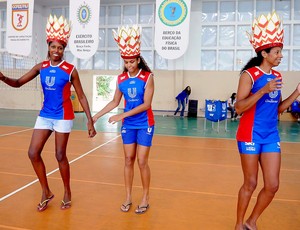 vôlei valeskinha amanda regiane rio de janeiro desfile carnaval (Foto: Alexandre Durão / Globoesporte.com)