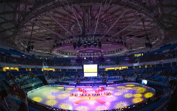 patinação Sochi 2014 Grand Prix Iceberg Palace (Foto: AFP)