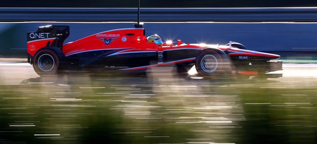 Luiz razia marussia testes Jerez de la frontera (Foto: Agência Getty Images)