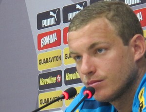 Marcelo Mattos coletiva Botafogo (Foto: Fred Huber)