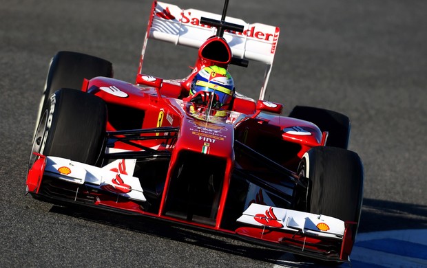 felipe massa ferrari testes jerez de la frontera (Foto: Agência Getty Images)