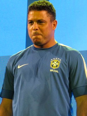 Ronaldo com a camisa da Seleção (Foto: Felippe Costa )