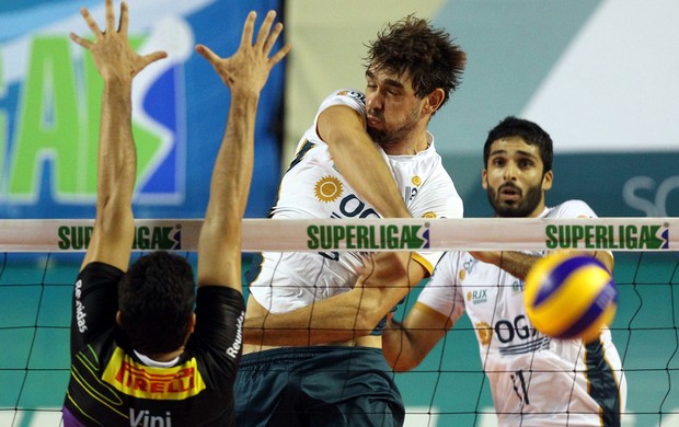 Vôlei Futuro x Rio de Janeiro - Superliga (Foto: Gaspar Nobrega/inovafoto)