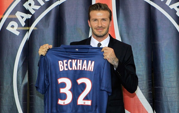 beckham paris saint germain (Foto: Reuters)