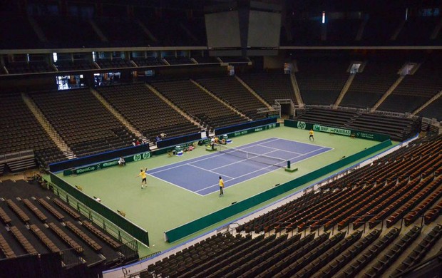 Jacksonville tennis copa davis (Foto: Marcelo Ruschel/Poa Press)