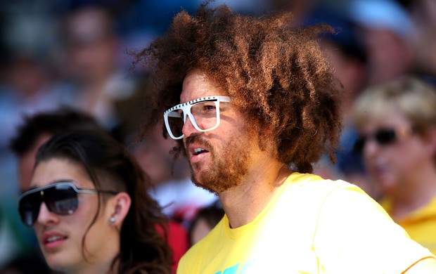 Rapper Stefan 'Redfoo' Gordy  australian open (Foto: Agência Getty Images)