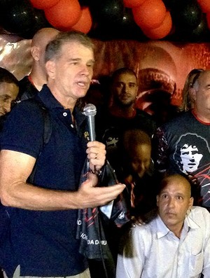 Bernardinho lançamento do movimento zico 60 anos, pelo aniversario do ex-jogador flamengo (Foto: Janir Junior)