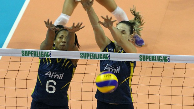 Campinas x Rio do Sul - Superliga Feminina (Foto: Felipe Christ/Amil/Divulgação)