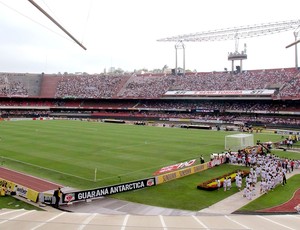 estádio Morumbi jogo São Paulo x Fluminense (Foto: Rafael Cavalieri / Globoesporte.com)