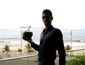 Djokovic no Rio de Janeiro twitter (Foto: Reprodução / Twitter)