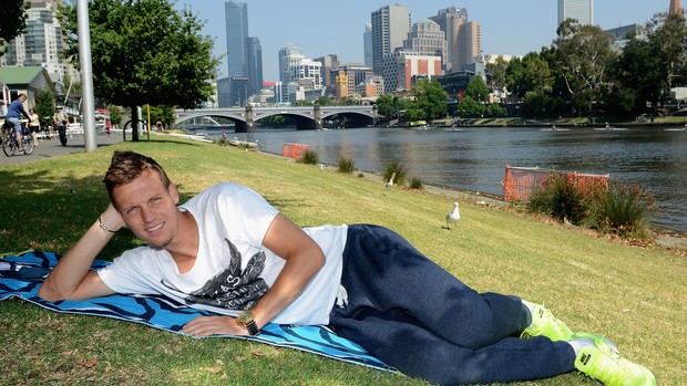 Tomas Berdych aberto da australia tenis (Foto: Getty Images)