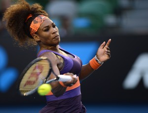 Serena Williams oitavas aberto da australia (Foto: AFP)