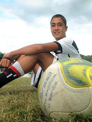 Romarinho no juniores do Vasco (Foto: André Durão / GLOBOESPORTE.COM)