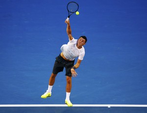 Bernard Tomic contra Federer Aberto da Austrália (Foto: Reuters)